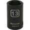 Dynamic 3/8" Drive Standard Socket, Black Phosphate, Tools 3/8" Drive 6 Point Metric, 13mm Standard Length D007013 - alternate 1